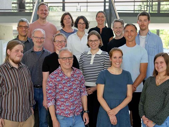 zu sehen ist das Kollegium des Faches Mathematik