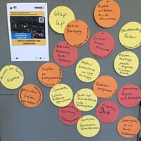 Wrap Up der Ideen zu Synergien und Vernetzung