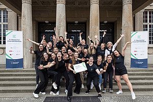 Gruppenfoto von 4x4 beim Deutschen Chorwettbewerb in Hannover