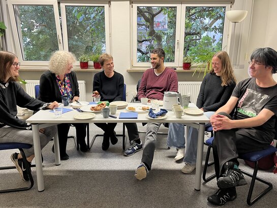 Teilnehmende des Offenen Cafés