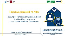 Ausschnitt aus der vorgestellten Präsentation