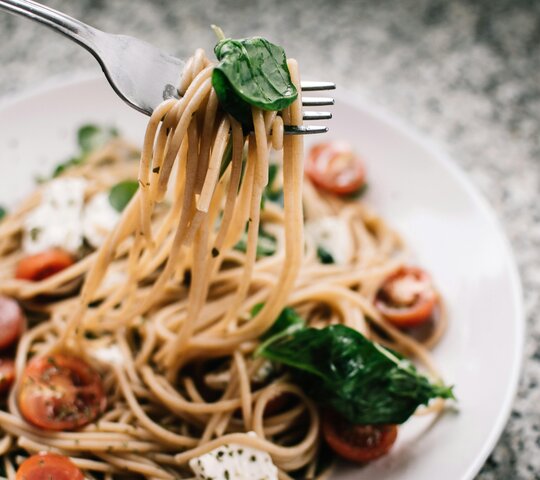 Ein Bild von Spaghetti - auch dieses Lieblingsgericht könnte im Rahmen der Veggie-Aktion von PHeelGood veganisiert werden.