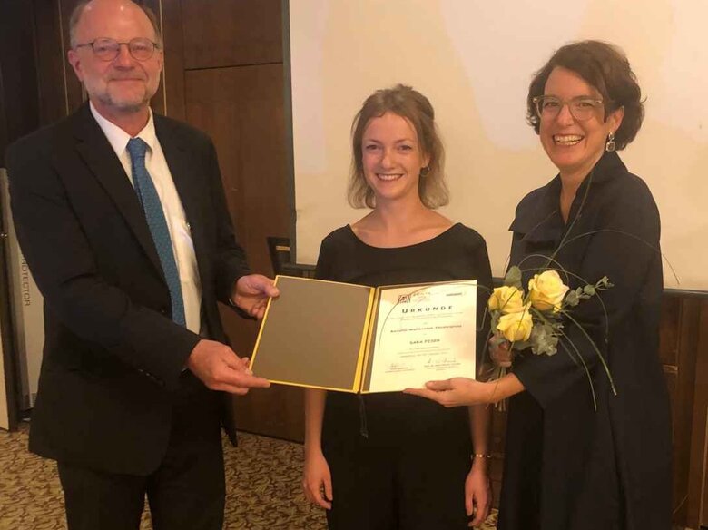 Gruppenbild mit Sarah Feser