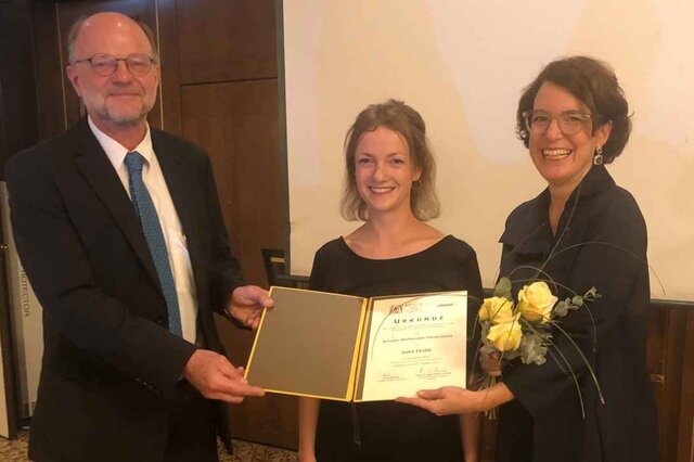 Gruppenbild mit Sarah Feser