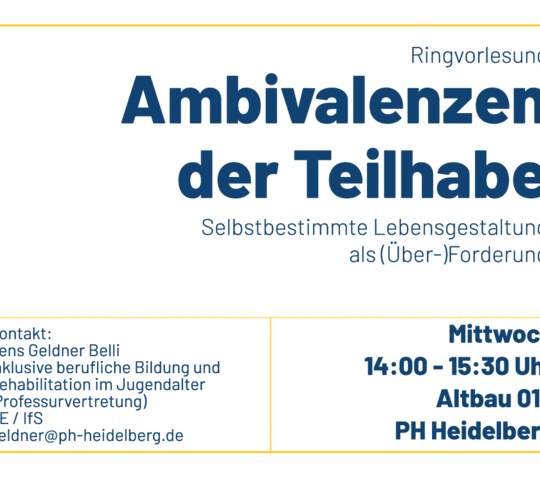 Teaser_Ambivalenzen der Teilnahme