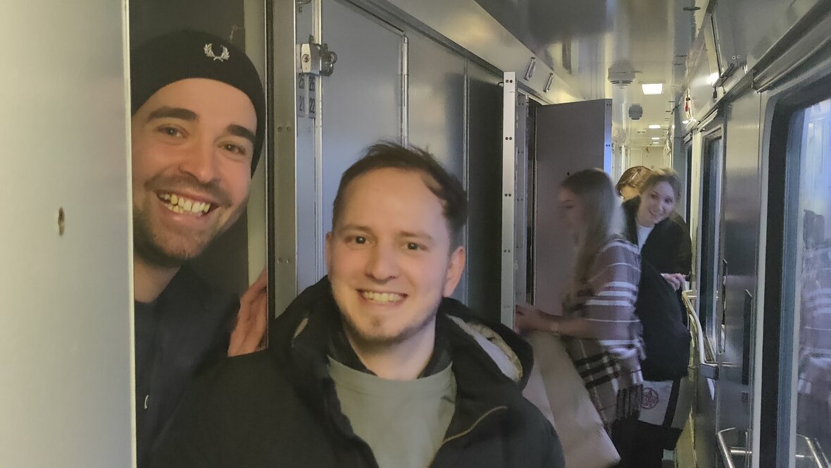 Foto vom Schlafwagen