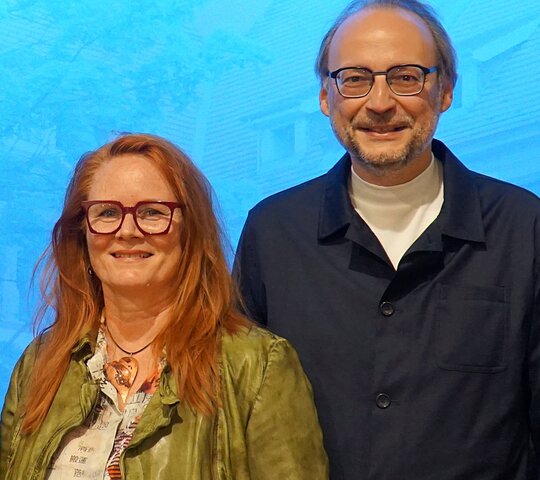 Gruppenbild von Karl-Heinz Dammer, Dr. Annette Schulze und Holger Meeh