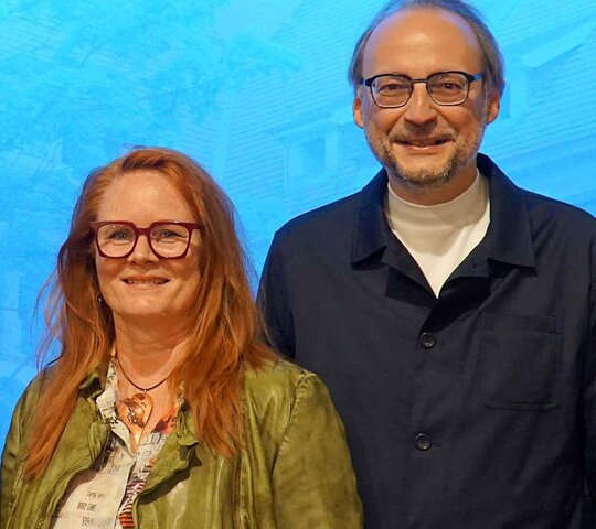 Gruppenbild von Karl-Heinz Dammer, Dr. Annette Schulze und Holger Meeh