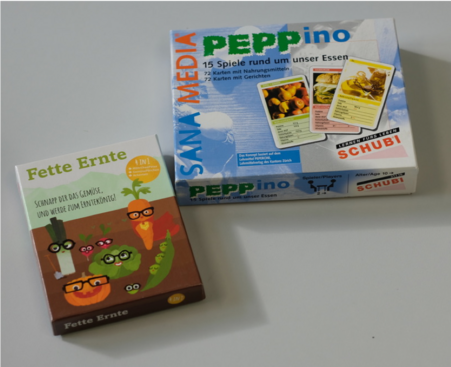 Lernspiele PEPPino und Fette Ernte