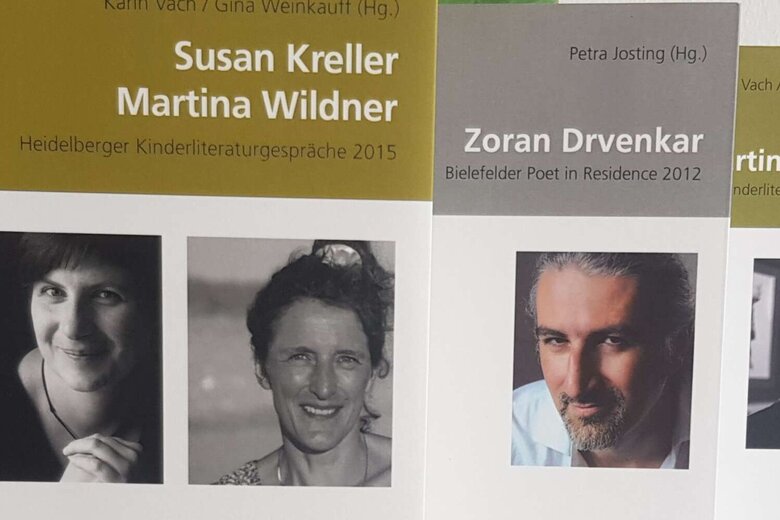 Drei Cover der Schriftenreihe "Kinder- und Jugendliteratur aktuell"