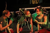 Szene aus dem Stück "Sommernachtstraum"