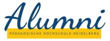Schriftzug: "Alumni Pädagogische Hochschule Heidelberg"