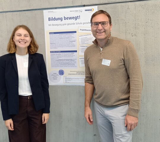 Anna Lehmann und Prof. Dr. Jens Bucksch