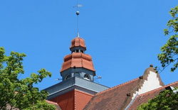 Turm des Altbaues der Pädagogischen Hochschule