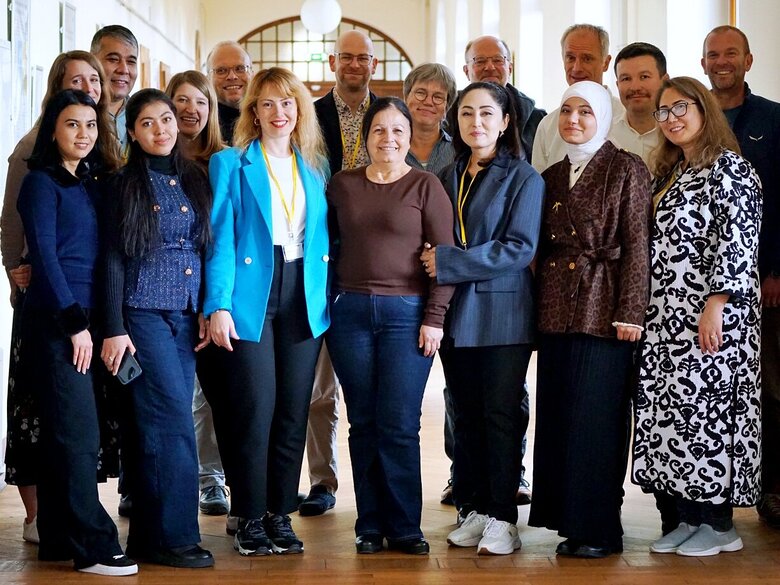 Gruppenbild der Abschlussveranstaltung der germanistischen Institutspartnerschaft
