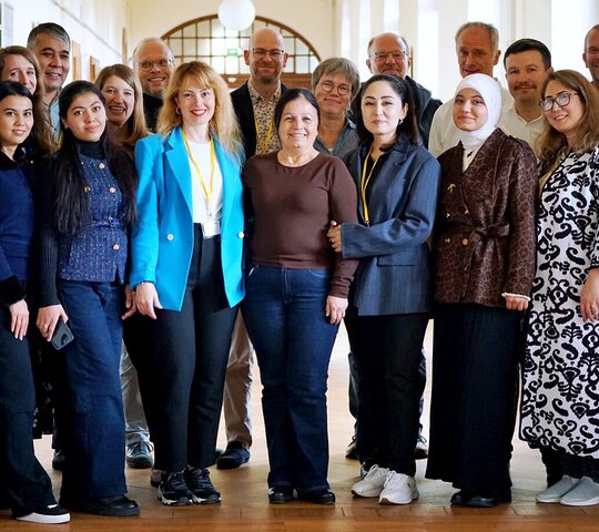 Gruppenbild der Abschlussveranstaltung der germanistischen Institutspartnerschaft