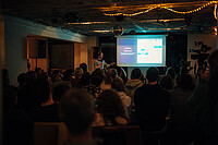 Torsten Hamman beim Science Slam