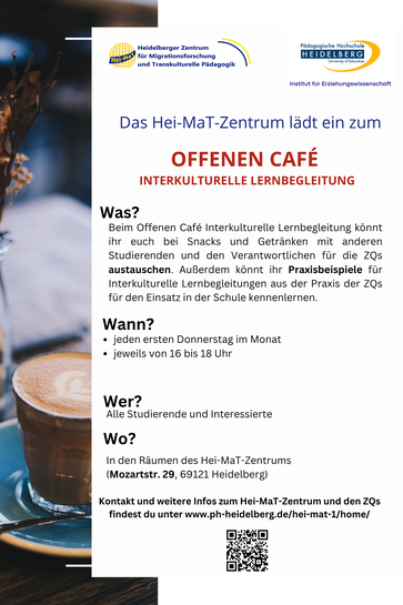 Flyer Offenes Café