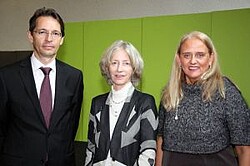 Die Professoren Zenkert, Wagner und Wellensiek (v.l.)