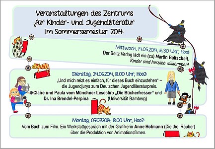 Plakat zum Sommersemester 2014