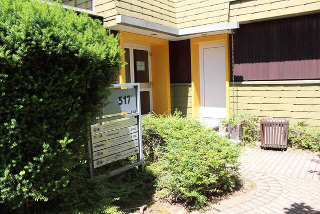 Der Eingangsbereich am Standort Technologiepark West.