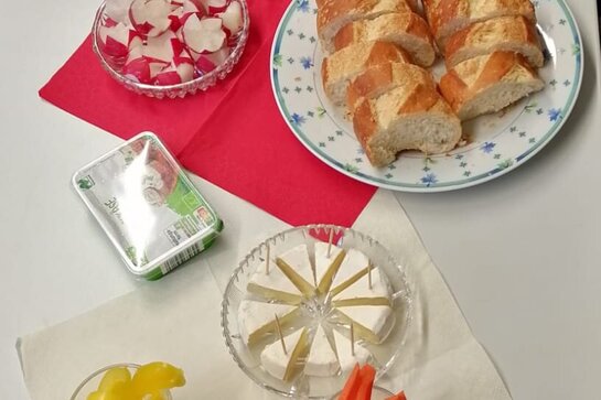 Buffet beim Offenen Café