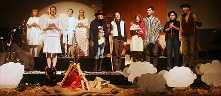 Das von Studierende des Faches Musik gestaltete Weihnachtskonzert lässt Kinderaugen leuchten.