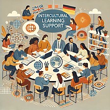 Schmuckgrafik Interkulturelle Lernbegleitung
