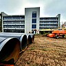 Das Bild zeigt die Baustelle am Standort Im Neuenheimer Feld 561/562. Copyright: Pädagogische Hochschule Heidelberg