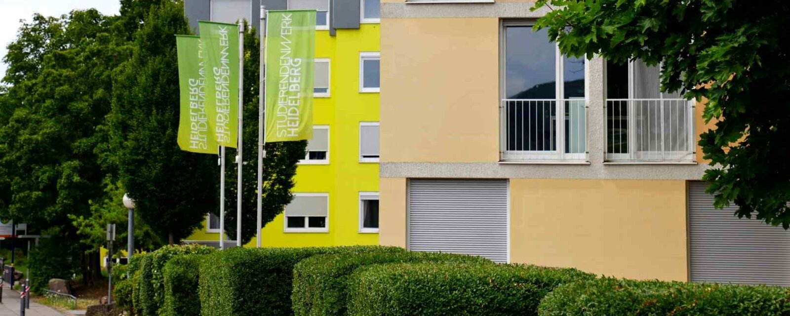 Modernes Wohnheim im Neuenheimer Feld
