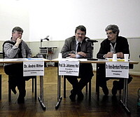 Teilnehmer der Podiumsdiskussion