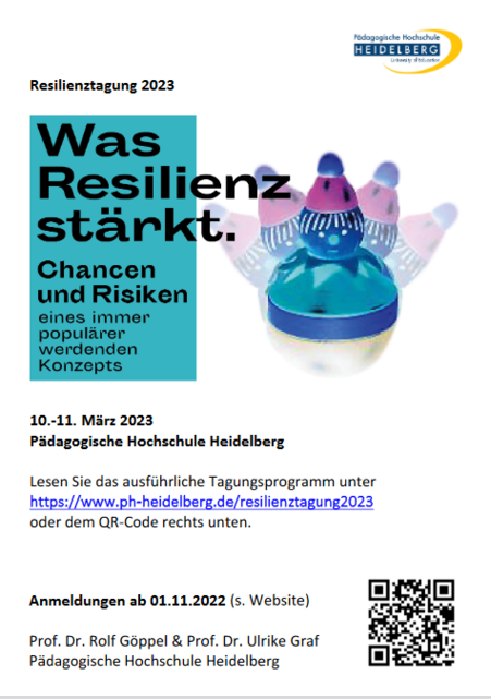 Plakat der Resilienztagung Plakat der Resilienztagung