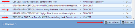 Thunderbird - Mails archivieren 