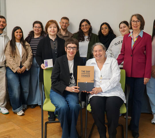 Gruppenbild mit der Delegation aus Israel