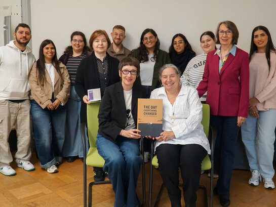 Gruppenbild mit der Delegation aus Israel