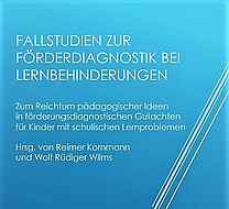 Blauer Buchtitel