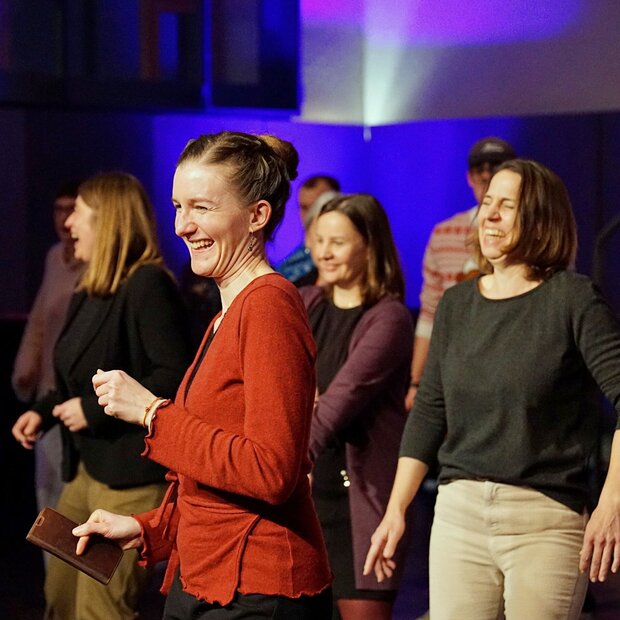 Aufnahme von der Weihnachtsfeier der Pädagogischen Hochschule Heidelberg