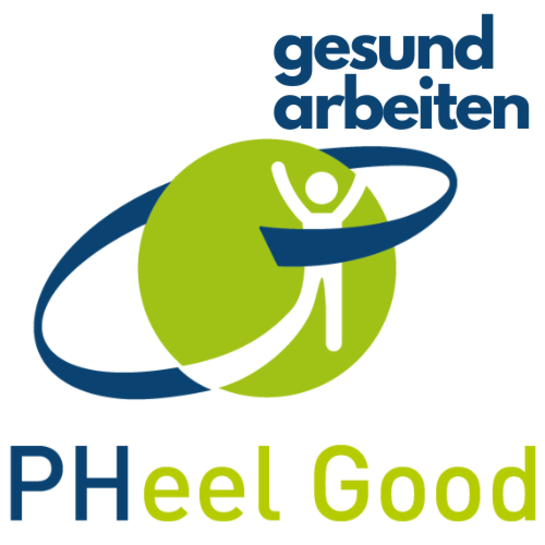 Das PHeelGood Logo - Gesund arbeiten 
