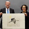 (c) Pädagogische Hochschule Heidelberg Herr Witzigmann und Herr Huneke mit dem Zugvogel 2019.