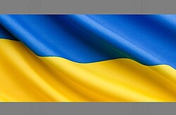 Ukraine Flagge