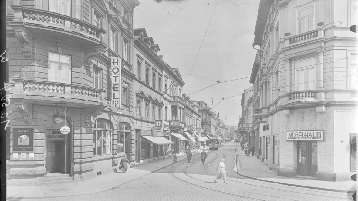 Foto einer Straße
