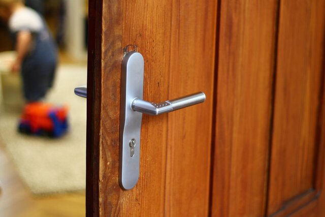 Foto der offenen Tür des Gleichstellungsbüros