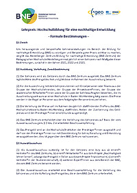 Formale Bestimmungen
