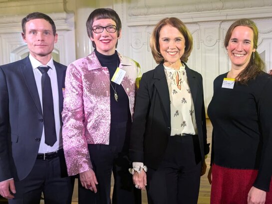 Jochen Laub, Karin Vach, Petra Olschowski, Priska Sprenger und Stine Albers