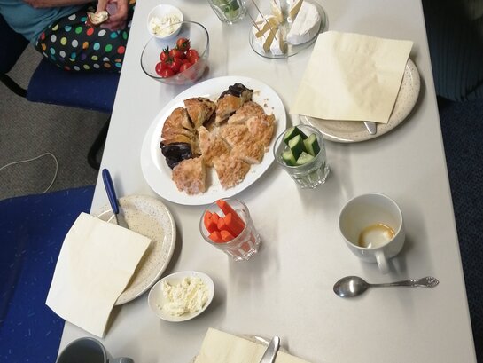 Buffet beim Offenen Café