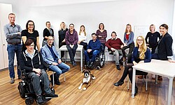 Das Bild zeigt das Team des Institus für inklusive Bildung Kiel im November 2019. Copyright Pädagogische Hochschule Heidelberg