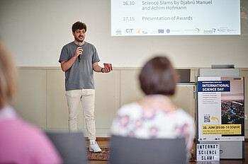 Schmuckgrafik: Bild vom International Science Slam 2022