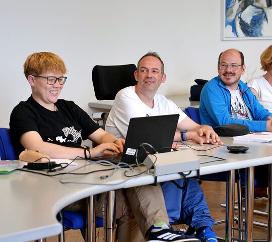 Zu sehen ist das Forschungsplenum vom AWZIB der PH Heidelberg.