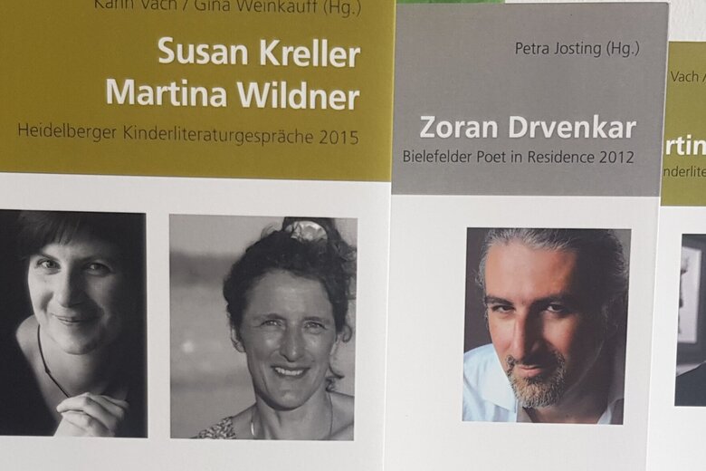 Drei Cover der Schriftenreihe "Kinder- und Jugendliteratur aktuell"