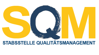 Logo der Stabsstelle Qualitätsmanagement.